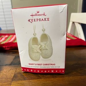 Baby’s first Christmas ornament